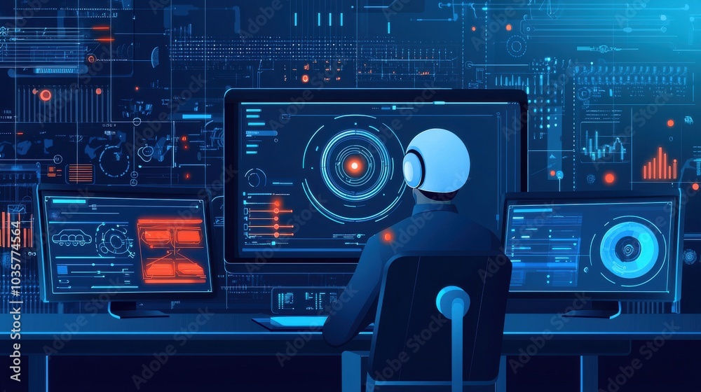 Virtual Command Center with AI System Control