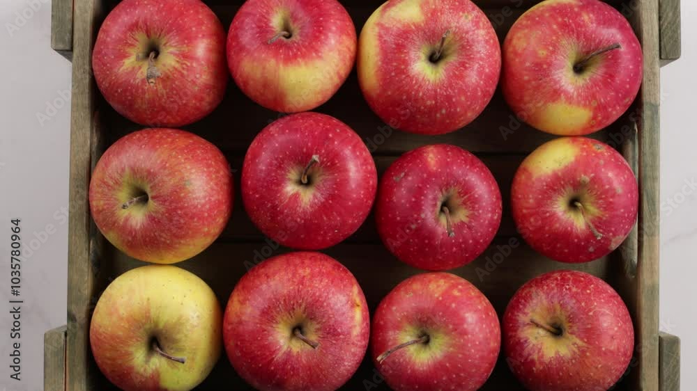 red apples fruits top view food crate zoom red apples fruits top view food crate zoom