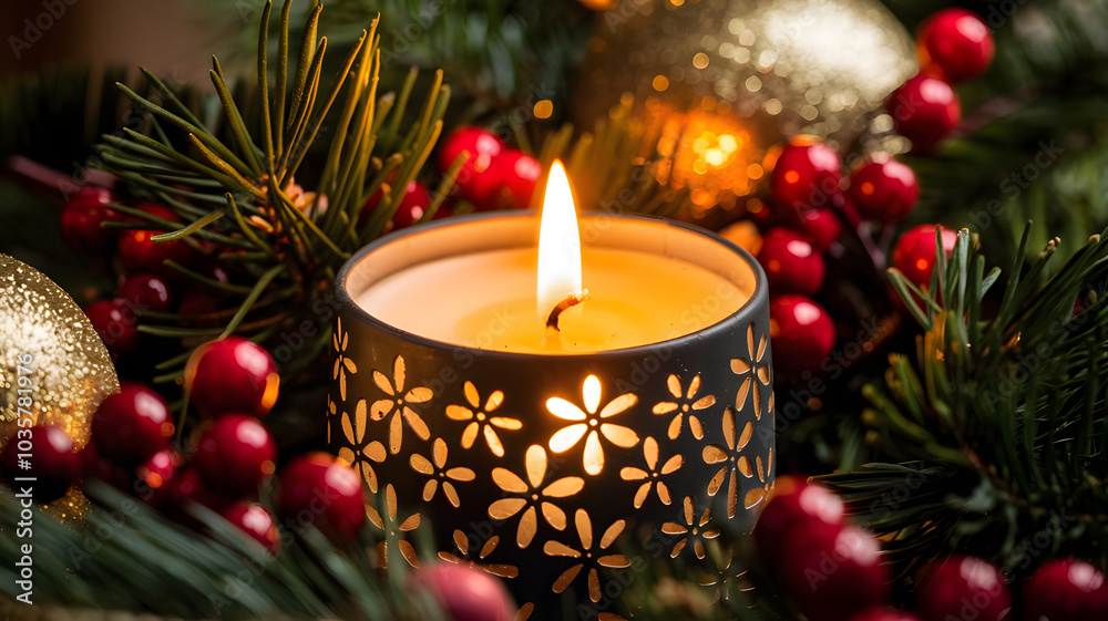 Festive Candlelight Charm Festive Candlelight Charm