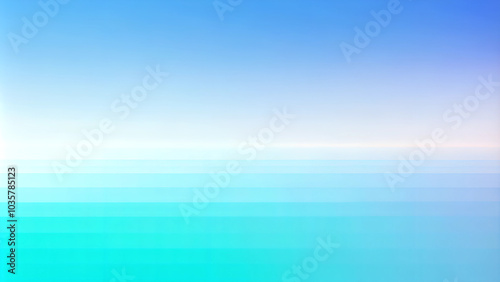 Abstract gradient background with soft blue and turquoise hues