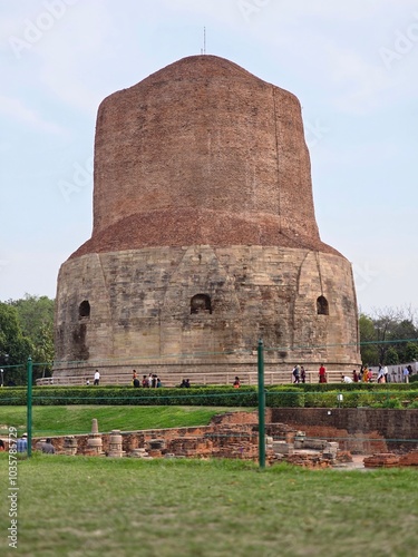 Sarnath old fortress in the city of Corful photo