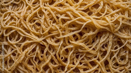 Various noodles on white and black backgrounds