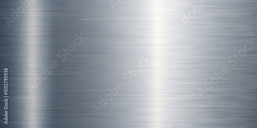 Wallpaper Mural Brushed metal background with a smooth and sleek texture , industrial, metallic, steel, texture, pattern, abstract, silver Torontodigital.ca