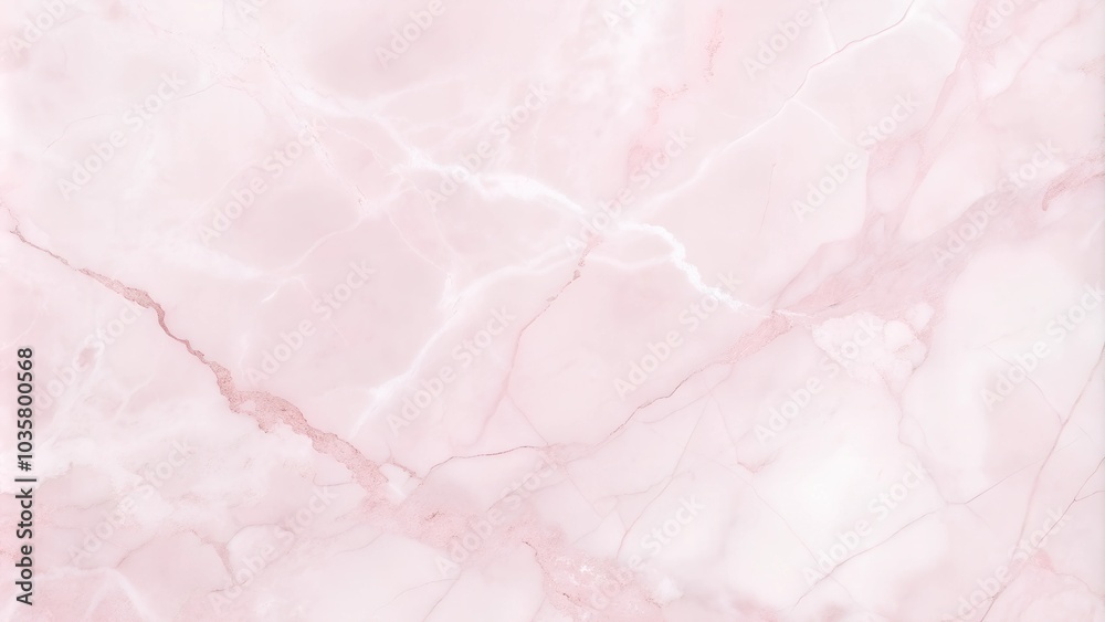 Fototapeta premium Light pink marble texture background.