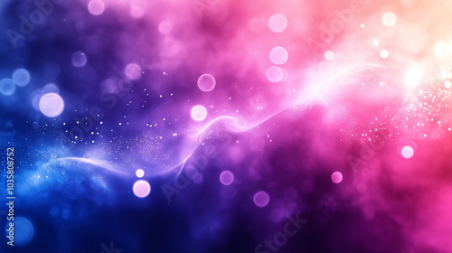 Dreamy Gradient with Bokeh