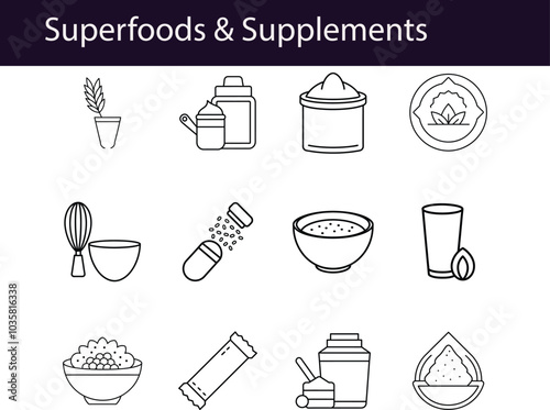 Superfoods and Supplements: Healthy Eating Icons