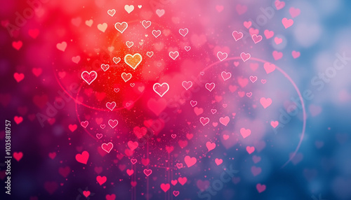Heart Background Design – Romantic and Playful Visuals for Love-Themed Projects