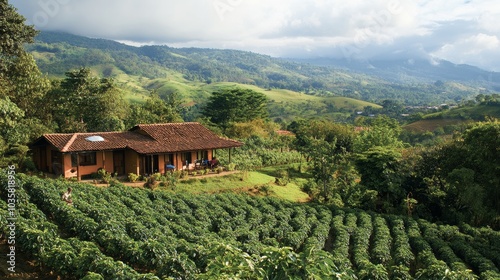 Wallpaper Mural Coffee farms that specialize in heirloom coffee bean varieties, preserving traditional cultivation methods and rare genetic lines Torontodigital.ca