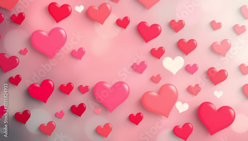 Heart Background Design – Romantic and Playful Visuals for Love-Themed Projects