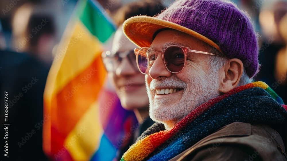 LGBTQ support for older adults, providing resources and community spaces for aging LGBTQ individuals to connect and thrive