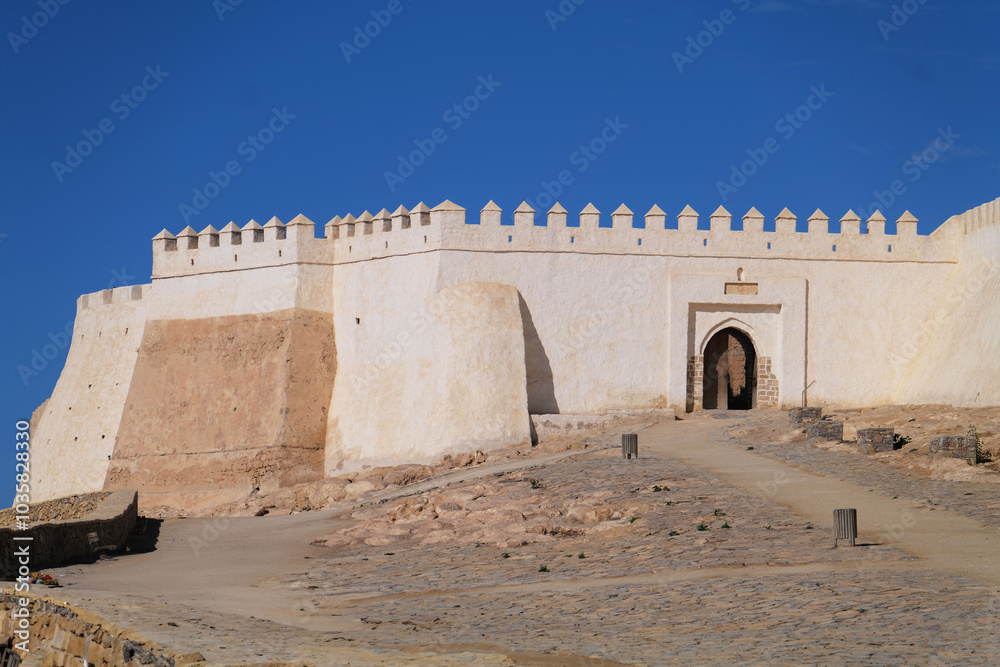 The Kasbah of the City Agadir in Morocco, Africa