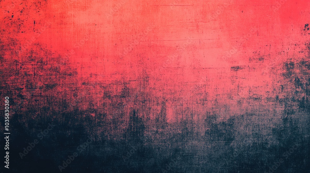 Obraz premium Vibrant abstract texture featuring rich red and dark hues, perfect for backgrounds or artistic designs.