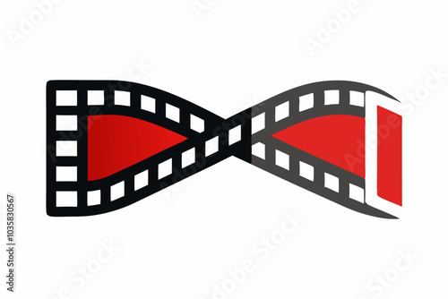 Creative Vector Film Strip Logo