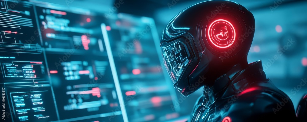 Temporal suit, glowing symbols, data streaming, cyberpunk lab Temporal suit, glowing symbols, data streaming, cyberpunk lab