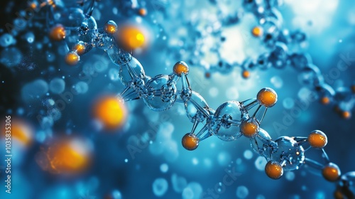 The rapidly growing biopharmaceuticals industry, developing biotech drugs and therapies that target specific diseases at the molecular level photo