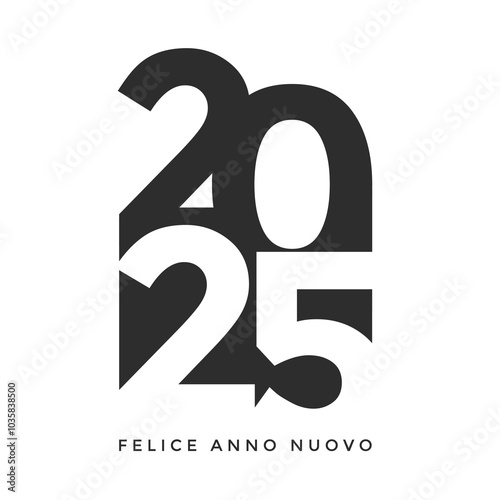 2025 felice Anno Nuovo