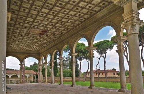 La chiesa di Santa Maria delle Grazie - Arezzo, Toscana photo