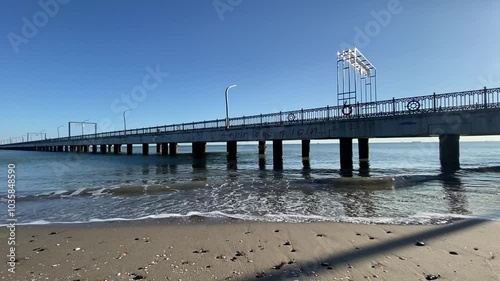 pier on the beach