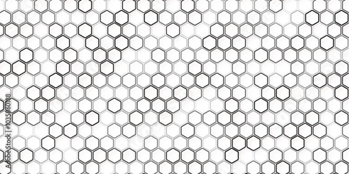 Texture bee comb grid. Flat vector illustration isolated on white background. Honeycomb pattern with hexagon mesh. 