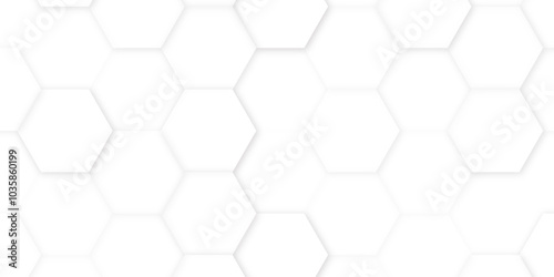 Texture bee comb grid. Flat vector illustration isolated on white background. Honeycomb pattern with hexagon mesh. 