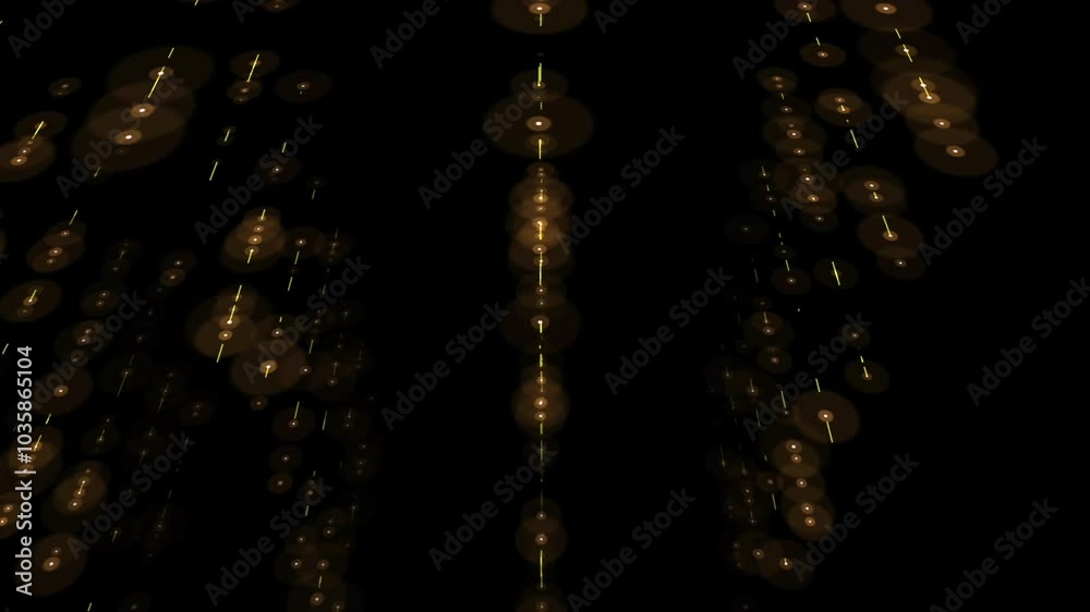 Animation video abstract moving on black background with motion blur effect Animation video abstract moving on black background with motion blur effect