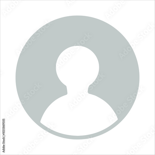 Social Media Online Chat Blank Profile Picture Head And Body Icon People Standing Icon