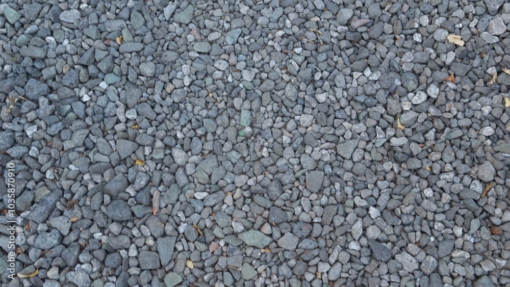 Close-Up of Gravel Surface Close-Up of Gravel Surface