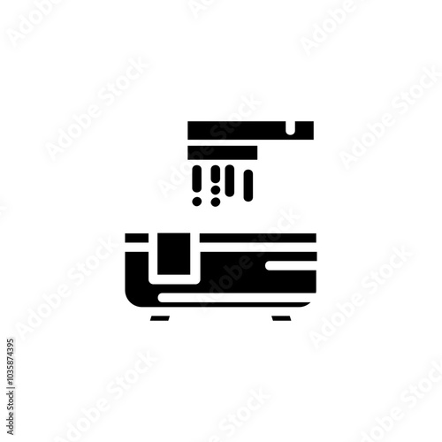 Silhouette of Spa and sauna Elements