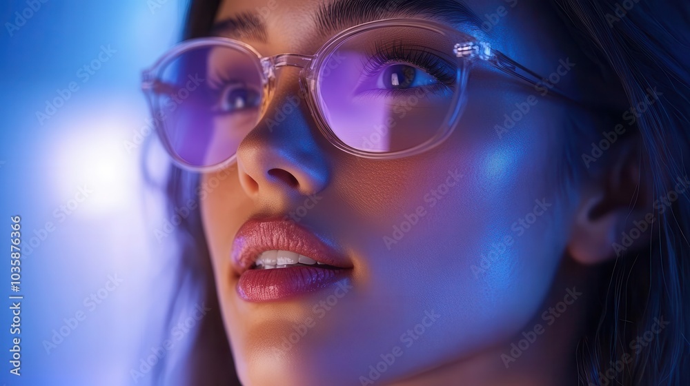 young woman experiencing a laser hair removal treatment relaxed in a modern clinic illuminated by soft calming lights reflecting a sense of selfcare and advanced technology in beauty young woman experiencing a laser hair removal treatment relaxed in a modern clinic illuminated by soft calming lights reflecting a sense of selfcare and advanced technology in beauty
