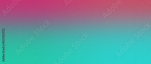 Abstract Aqua Blue, Deep Rose Grainy gradient texture banner poster background design