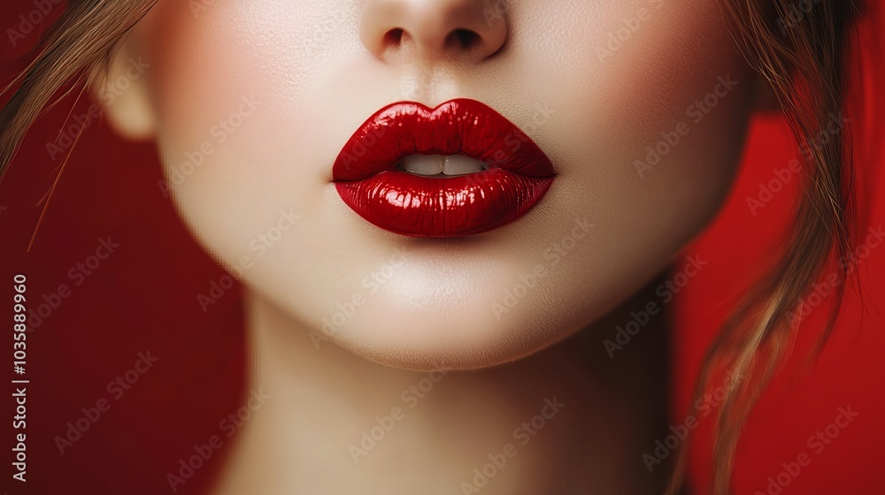 A kiss of love. heart-shaped lips. Valentine's Day. Gorgeous girl with a crimson lip color. lip contour. A kiss of love. heart-shaped lips. Valentine's Day. Gorgeous girl with a crimson lip color. lip contour.