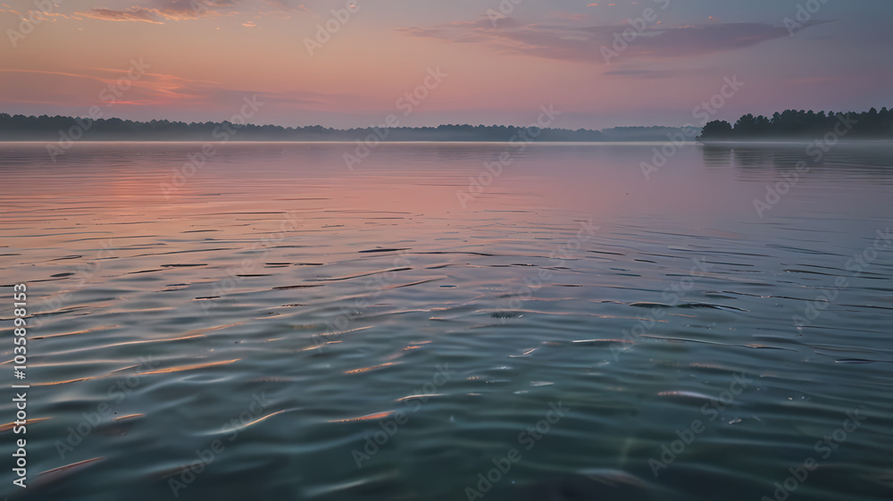 Gentle ripples moving outward in soft pastel colors, creating a calming, abstract landscape Gentle ripples moving outward in soft pastel colors, creating a calming, abstract landscape