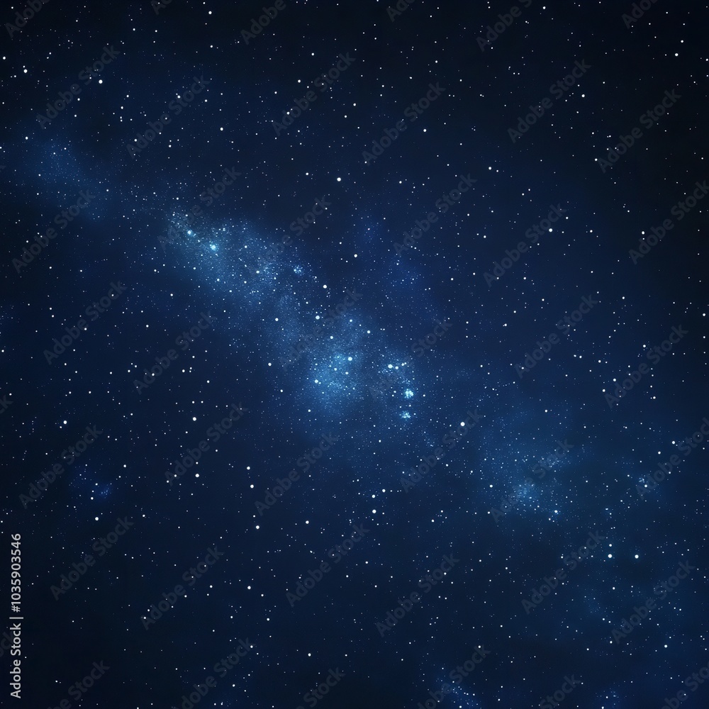 Obraz premium Night view of sky fully star