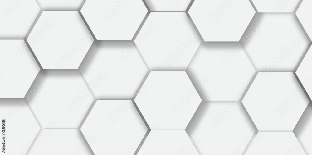 Abstract white background with hexagon and hexagonal background. vector abstract pattern with hexagonal white and gray technology line paper background. Luxury honeycomb grid White Pattern. Abstract white background with hexagon and hexagonal background. vector abstract pattern with hexagonal white and gray technology line paper background. Luxury honeycomb grid White Pattern.