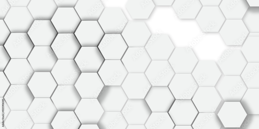 Abstract white background with hexagon and hexagonal background. vector abstract pattern with hexagonal white and gray technology line paper background. Luxury honeycomb grid White Pattern. Abstract white background with hexagon and hexagonal background. vector abstract pattern with hexagonal white and gray technology line paper background. Luxury honeycomb grid White Pattern.