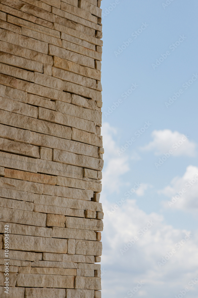 White stone wall, stacked slabs walls stone White stone wall, stacked slabs walls stone