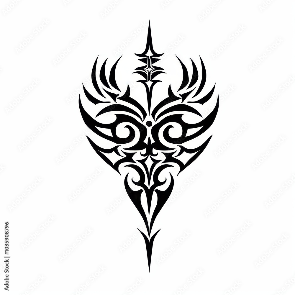 Tribal tattoo design Tribal tattoo design