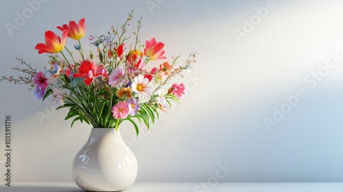 Wallpaper Mural flowers in vase Torontodigital.ca