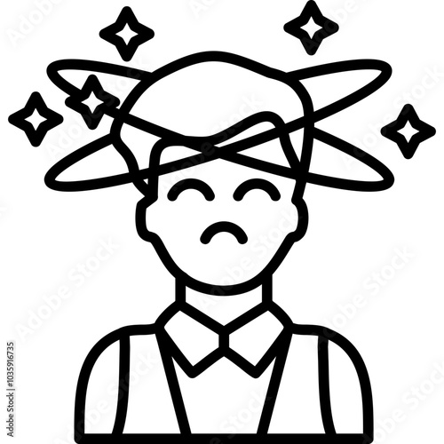 Dizziness Icon