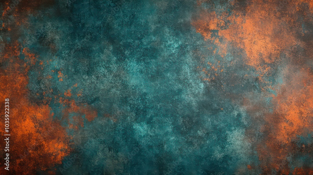 Abstract blue and orange grunge background texture. Abstract blue and orange grunge background texture.