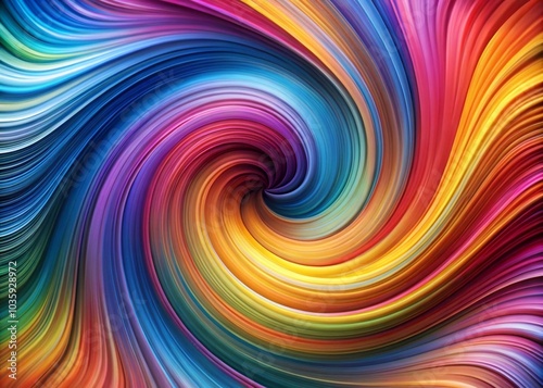 Colorful wavy swirl texture