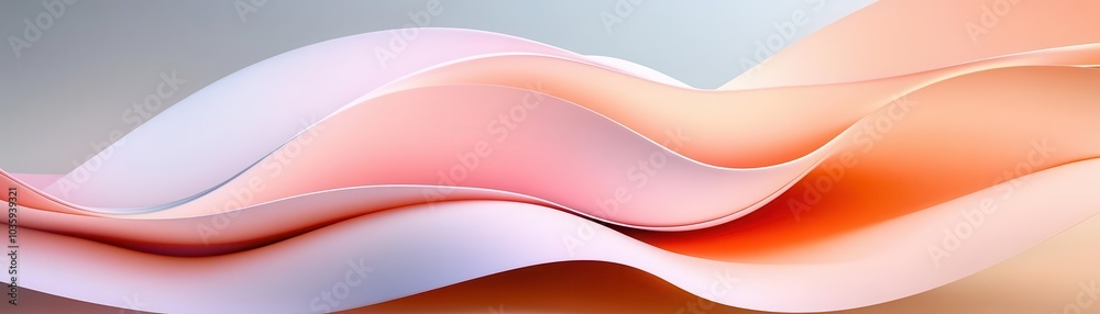 Abstract pink and orange flowing wave background. Abstract pink and orange flowing wave background.