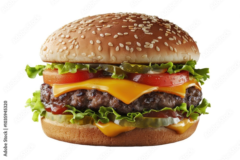burger Photo of cheese burger delicious white background burger Photo of cheese burger delicious white background