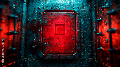 Ciber security. Protection and privacy concept. Generative AI