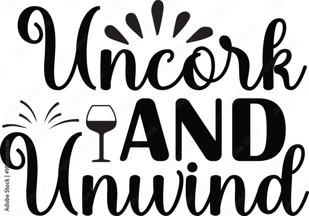 Wine typography SVG vector illustration design Wine typography SVG vector illustration design