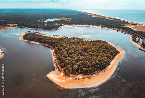 Île du lac d’Albret 1