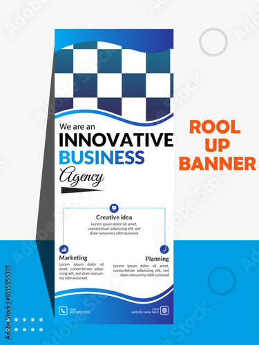 ROOL UP BANNER DESIGN TEMPLATE