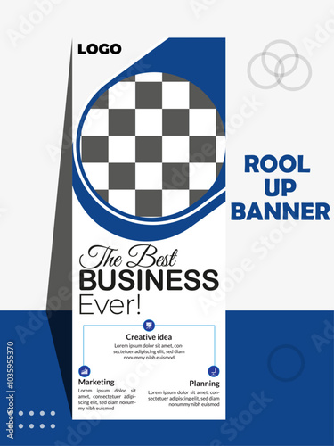 ROOL UP BANNER DESIGN TEMPLATE