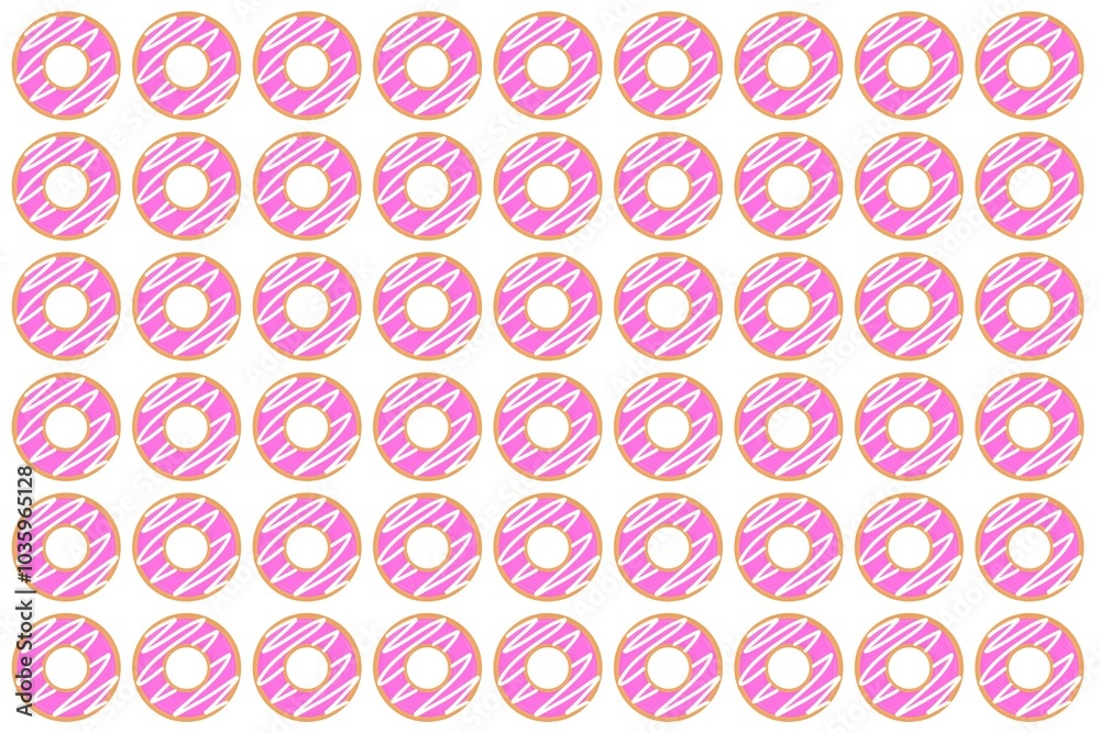 Pink pattern, seamless pattern with donuts, seamless pattern with bread, seamless pattern with pink donuts, pink pattern with donuts, donut, food, bakery, sweets, illustration donut with pink glaze Pink pattern, seamless pattern with donuts, seamless pattern with bread, seamless pattern with pink donuts, pink pattern with donuts, donut, food, bakery, sweets, illustration donut with pink glaze