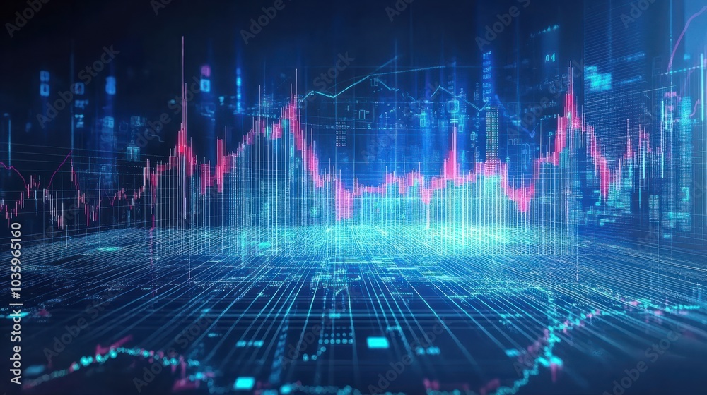 abstract, stock market chart lines financial graph on technology, clipart, at an angle abstract, stock market chart lines financial graph on technology, clipart, at an angle